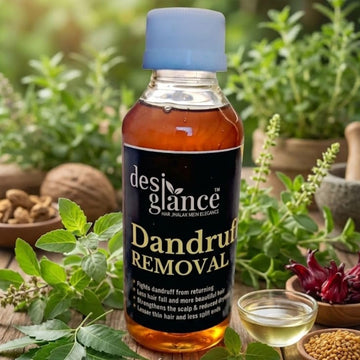 Dandruff Removal Hair Oil Fights Dandruff Reduces Hair Fall Strengthens Scalp Promotes Beautiful Hair with Neem(100ML)